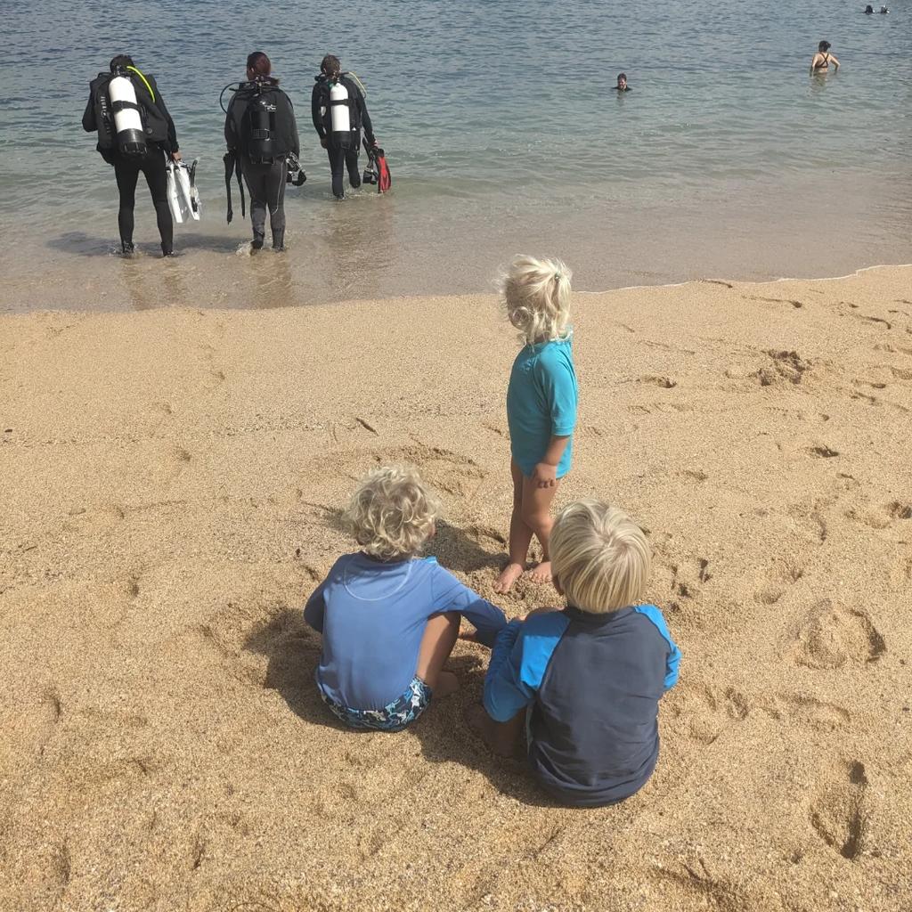 Potápeči v tréninku