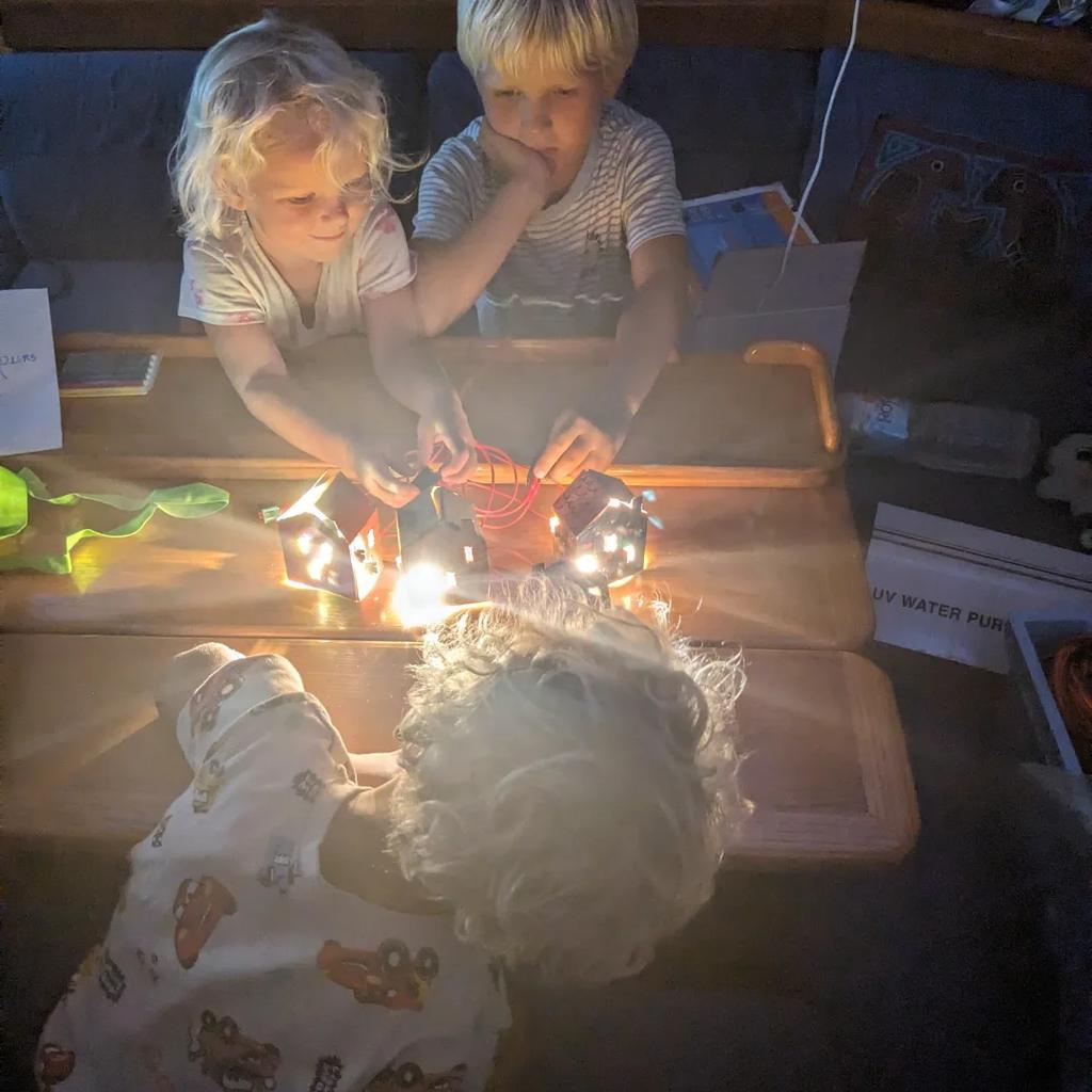 Světelná vesnička